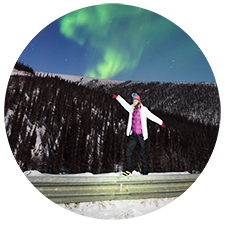 Fairbanks, AK aurora borealis viewing tours.