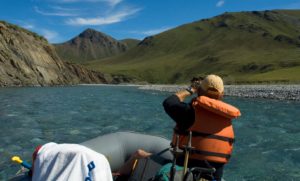 Canning River Rafting trip in ANWR, Arctic National Wildlife Refuge, Alaska rafting tours.