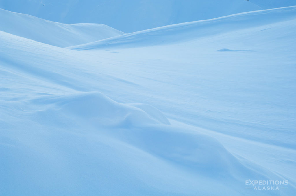 Photo of winter in Wrangell-St. Elias National Park.