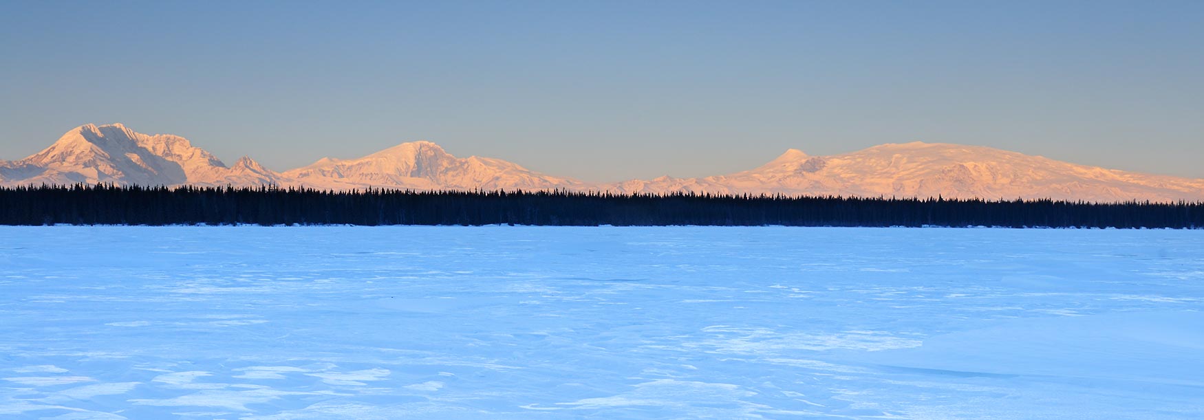 Wrangell Mountains, Wrangell-St. Elias National Park, Alaska.