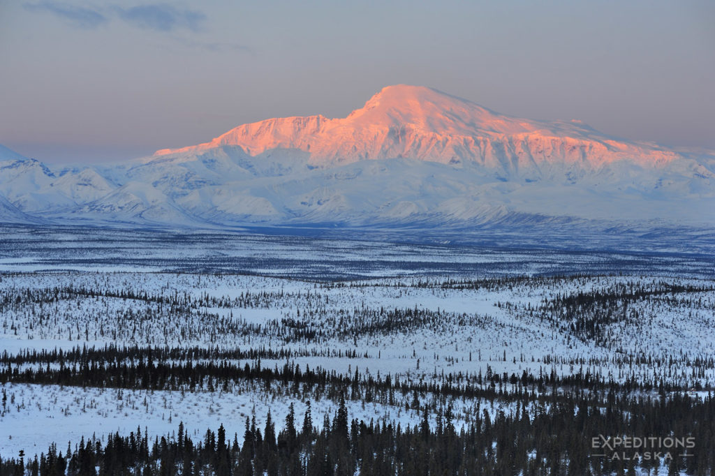 Photo of Mt. Sanford in Wrangell-St. Elias National Park Alaska.
