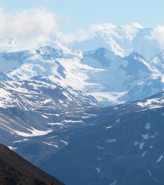 Chugach Mountains, Bremner Mines to Tebay Lakes hiking trip, Alaska.