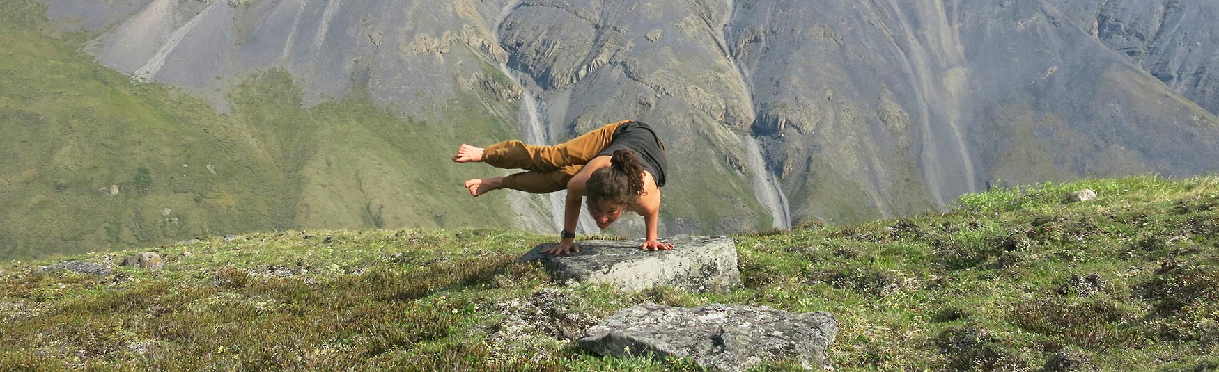 Alaska yoga retreats Wrangell - St. Elias National Park yoga wilderness adventures.