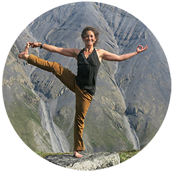 Expeditions Alaska yoga instructor and backpacking guide Jule Harle.
