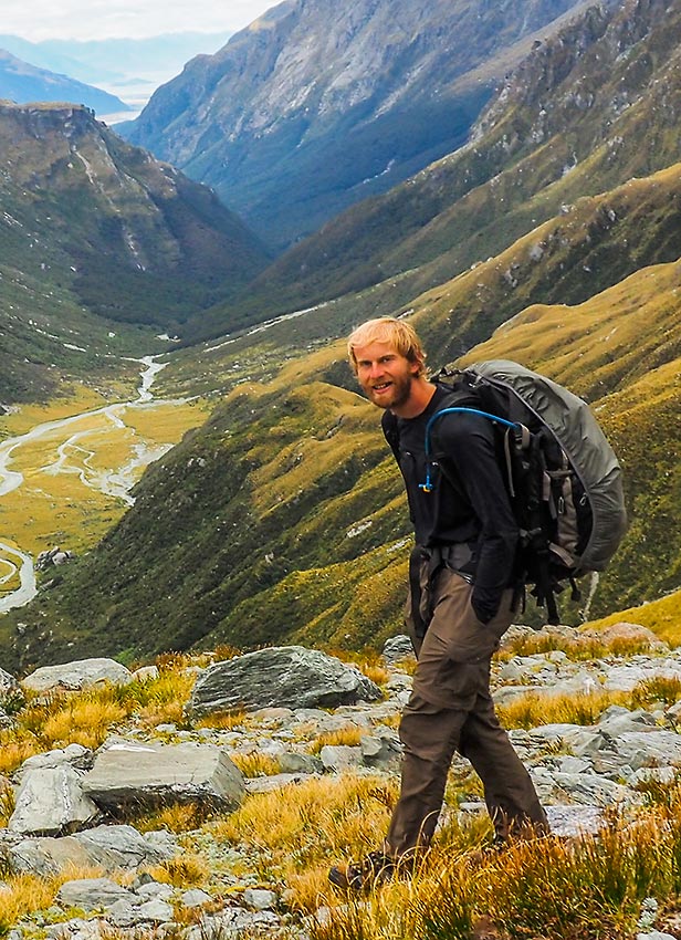 Expeditions Alaska guide Rhane Pfeiffer backpacking kayaking rafting guide.