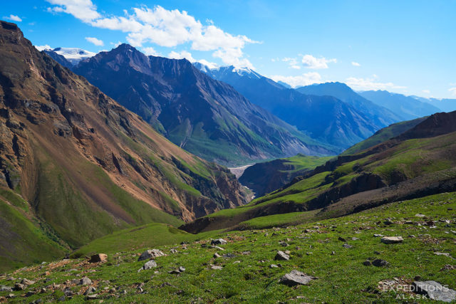 Chitistone Valley and the Goat Trail, Wrangell-St. Elias National Park, Alaska.