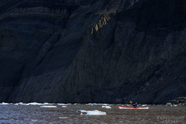Sea kayaking trip to Icy Bay in Wrangell-St. Elias National Park and Preserve.