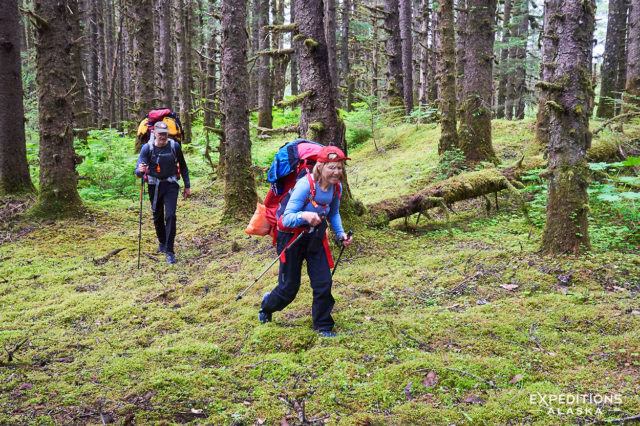 Backpacking the Lost Coast in Wrangell-St. Elias National Park and Preserve, Alaska.