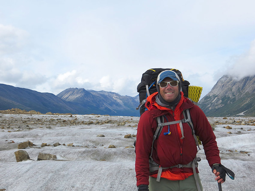 Wrangell - St. Elias National Park backpacking guide Jules Hanna.
