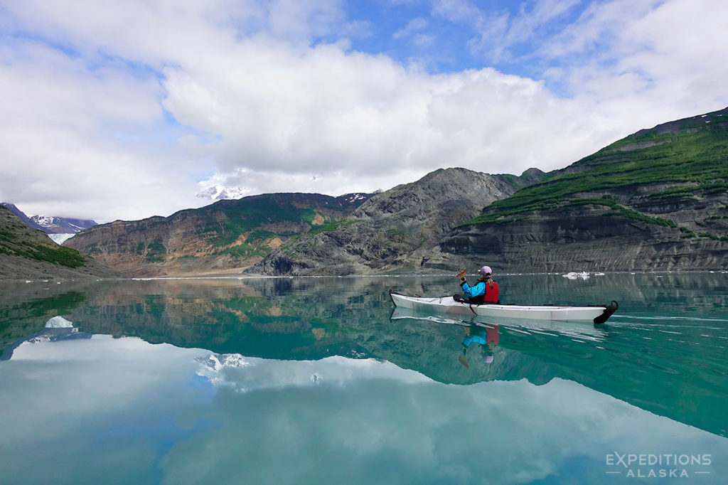 Sea Kayaking Icy Bay.