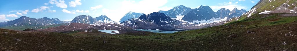 Eastern Chugach Mountains, Alaska.