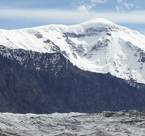 Panoramic Jarvis and Copper Glacier.