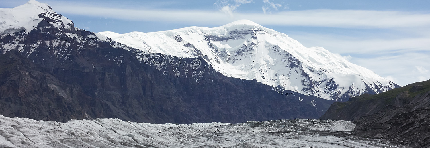 Panoramic Jarvis and Copper Glacier.