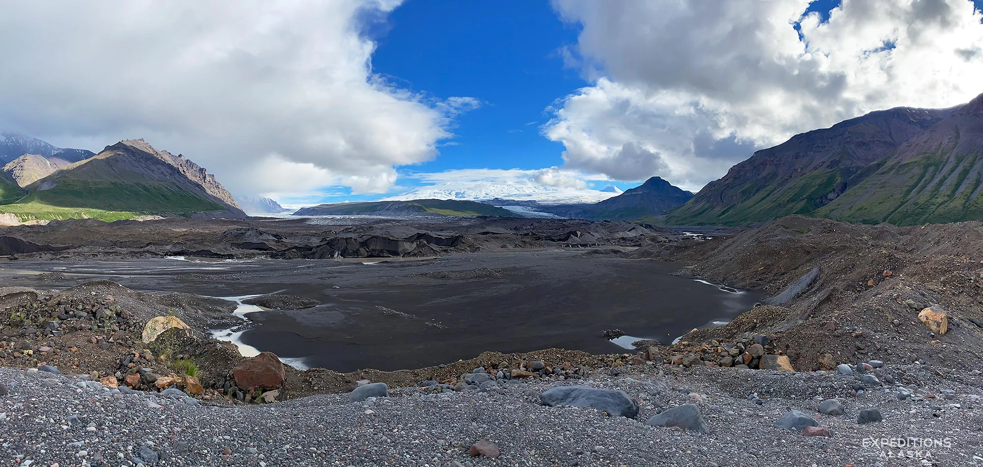 Mt Wrangell and Copper Glacier backpacking trip, Wrangell-St. Elias National Park Alaska.