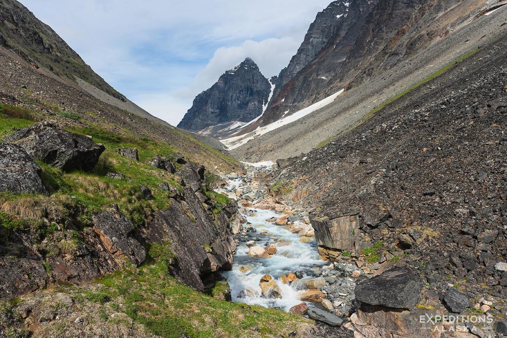 The Low Route Turquoise Lkae to Twin lake Lake Clark national Park.