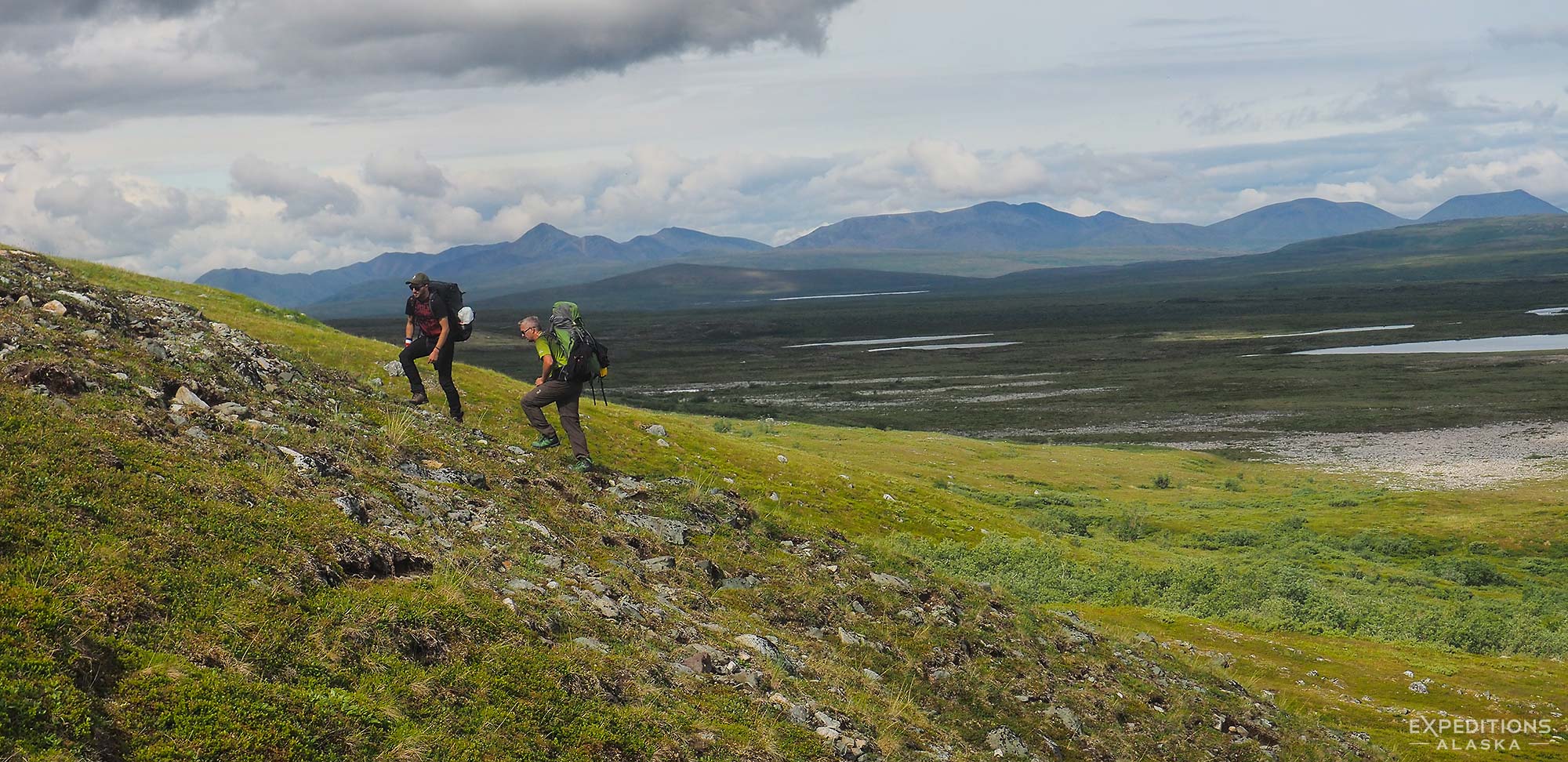 Backpacking Turquoise Lake to Twin Lake, Lake Clark National Park, Alaska