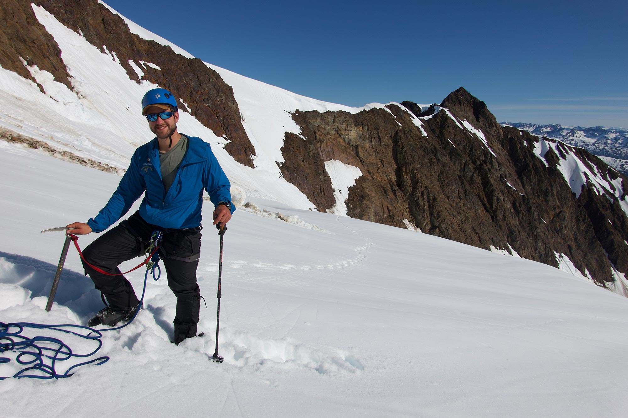 Expeditions Alaska backpacking guide Beryl Artman mountain climbing.