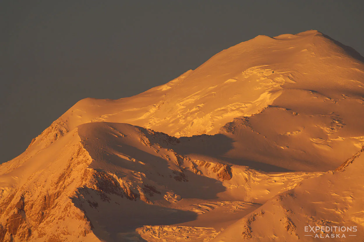 Summit of Denali, Mount Denali, Denali National Park backpacking trip.