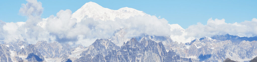 Mount Denali, highest peak in North America, backpacking trip.