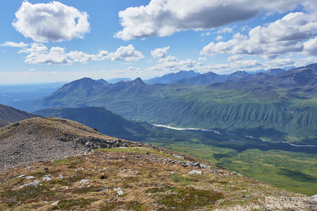 Denali National Park backpacking trip, Alaska.