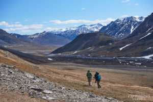 Arctic National Wildlife Refuge Backpacking trip Alaska.