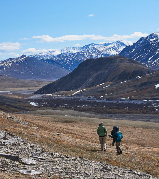 Arctic National Wildlife Refuge Backpacking trip Alaska.