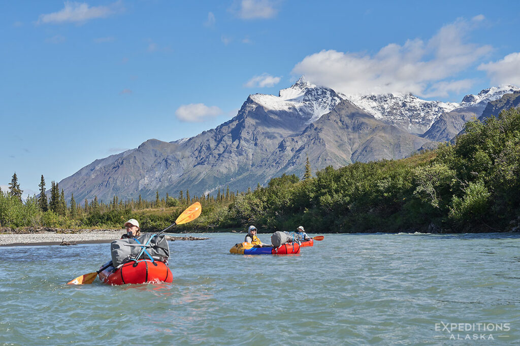 A packrafting trip on Koyukuk River, Gates of the Arctic National Park.