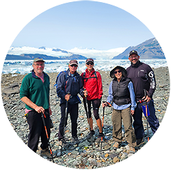 Icy Bay Sea Kayaking Trip group, Wrangell-St. Elias National Park 2023.