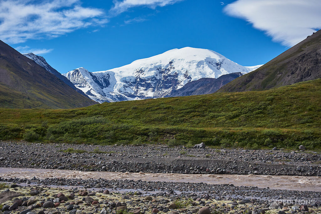 Mt Jarvis on Wrangell-St. Elias National Park backpacking trip.