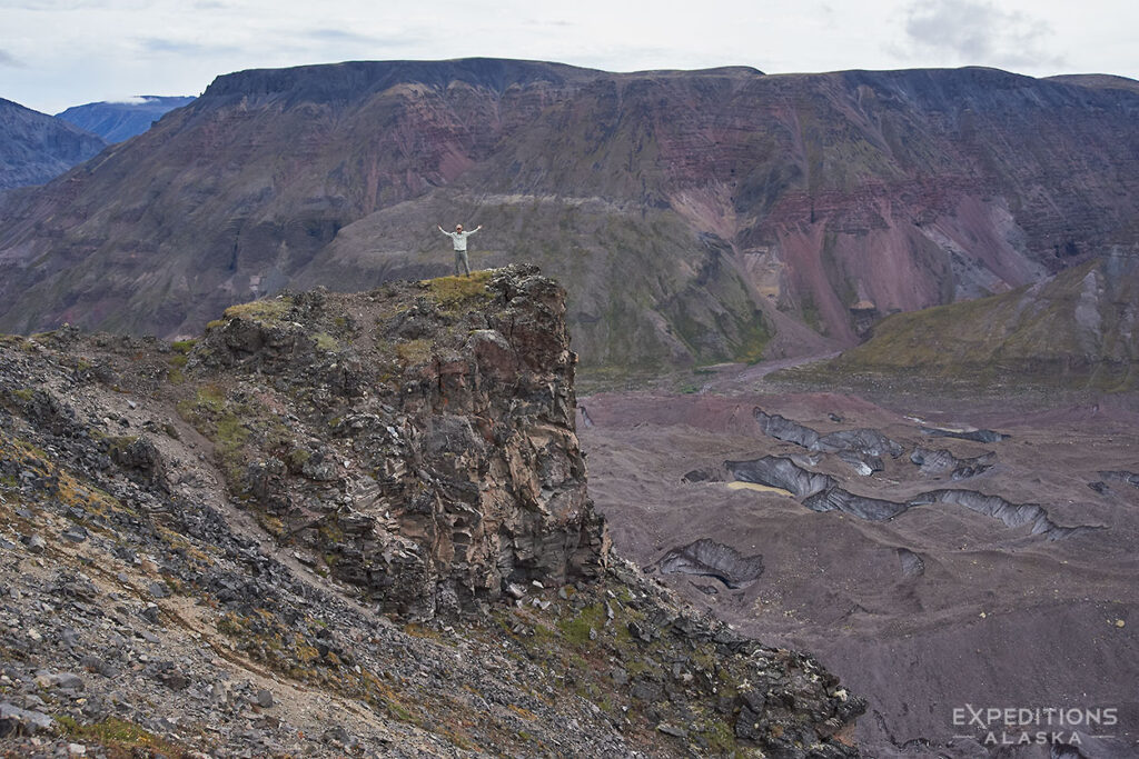 Overlook on Jacksina Glacier.