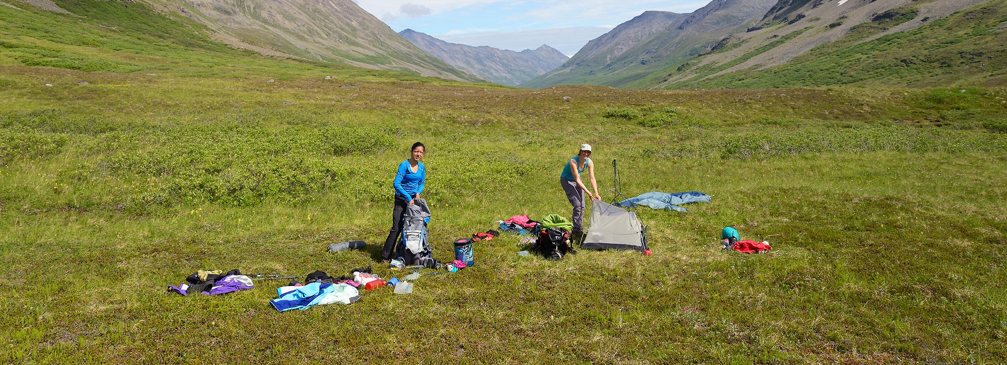 Backpacking in Wrangell-St. Elias National Park