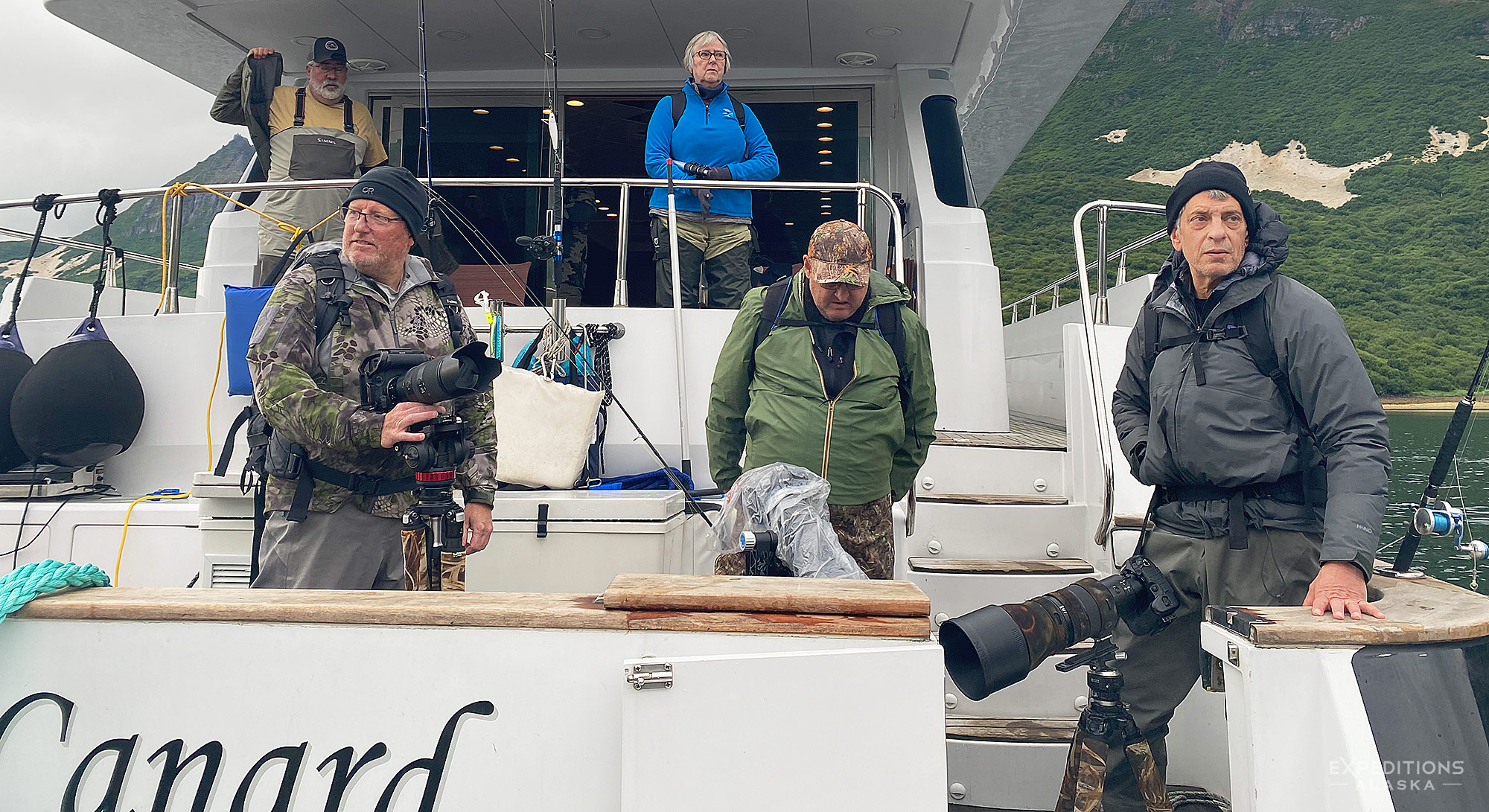 ready to go look for bears.