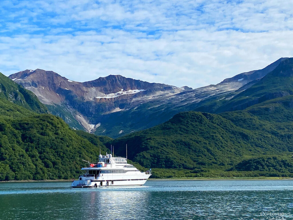 Our boat, Katmai Park, Alaska
