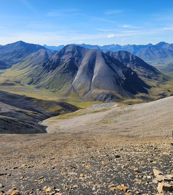 Backpacking in Gates of the Arctic National Park.