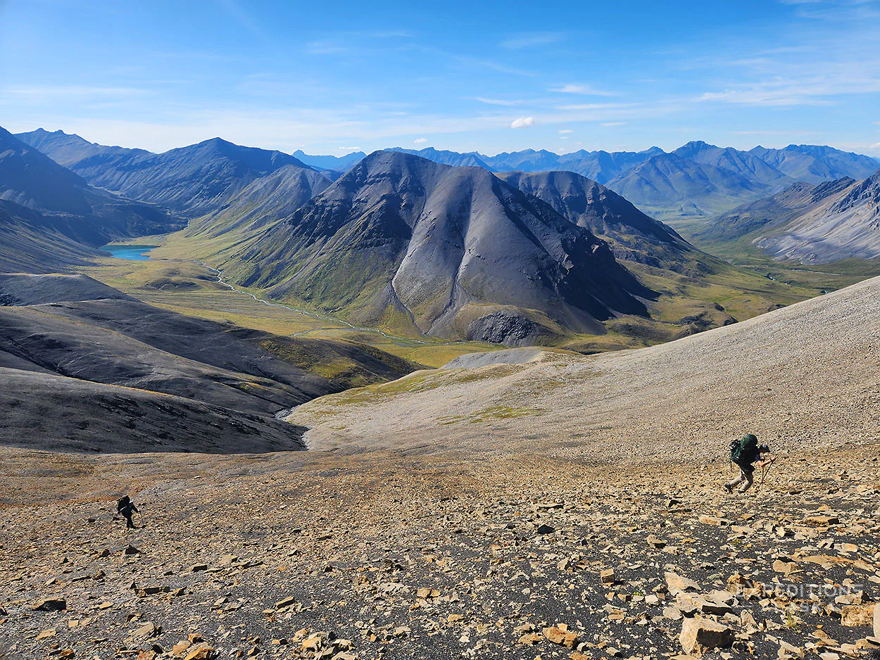 Backpacking in Gates of the Arctic National Park.