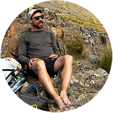 Garrett Murphy, Expeditions Alaska backcountry guide.