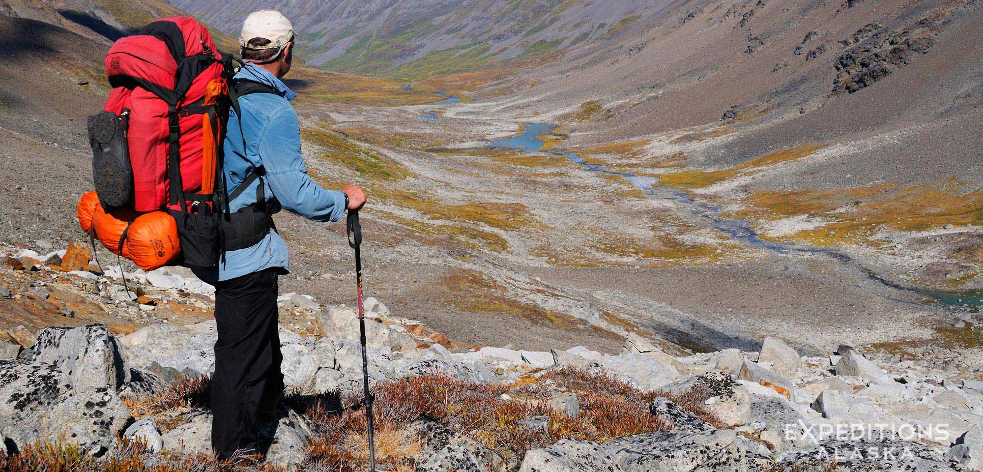 Backpacking in Wrangell-St. Elias National Park, Alaska