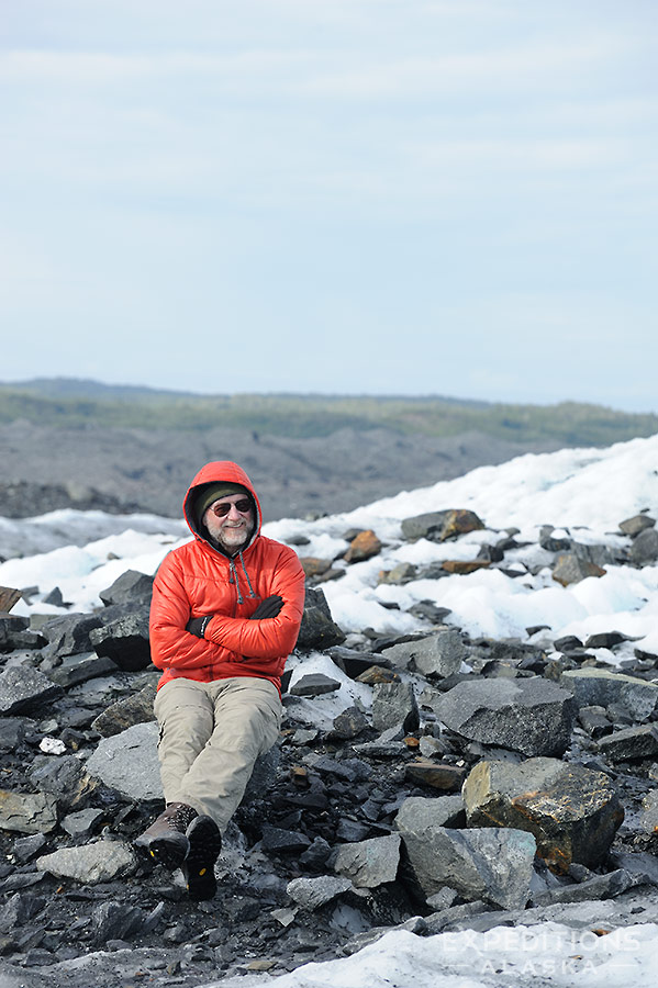 Layered up on Malaspina Glacier, Wrangell-St. Elias National Park
