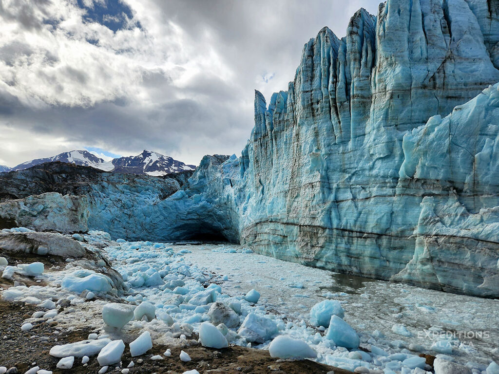 Bremner Glacier on the Seven pass Route, Wrangell-St. Elias National Park