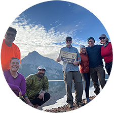 Jared guiding a group on Alatna River, 2025.