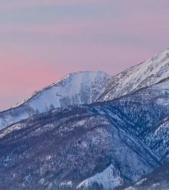 Dawn, Fireweed Mountain photo, Wrangell-St. Elias National Park, Alaska.