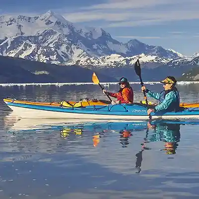 Alaska sea kayaking trips - Icy Bay Wrangell-St. Elias National Park