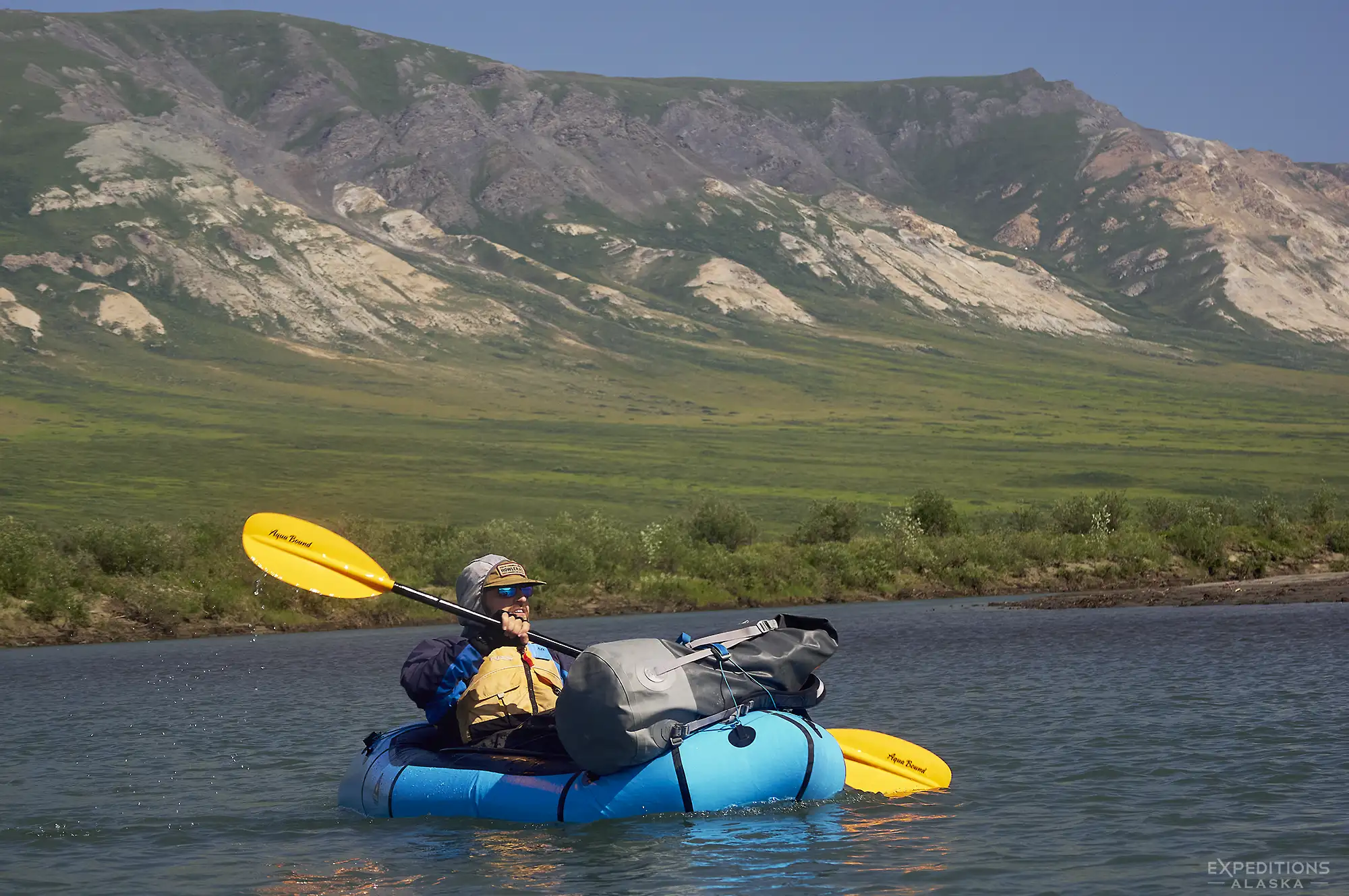 Packrafting Noatak River trip, Gates of the Arctic National Park Alaska.