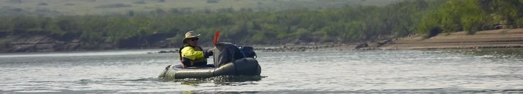 Packrafting the Noatak River, Alaska.