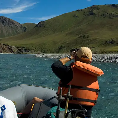 Alaska Rafting trips. Canning River ANWR.