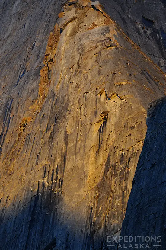 Granite slab in Gates of the Arctic National Park.