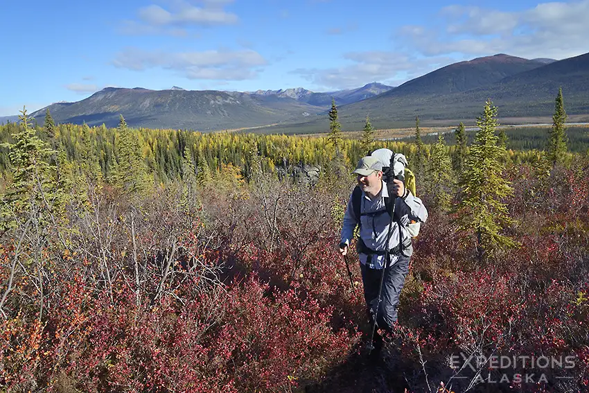 Backpacking the Brooks Range, in Alaska's Gates of the Arctic National Park.