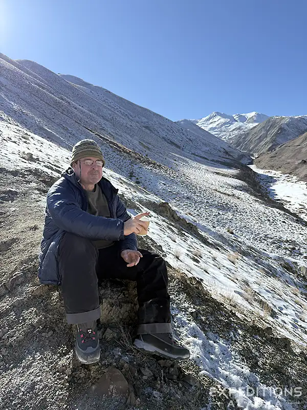 Wildlife photography is a lot of waiting. Bring some tea.